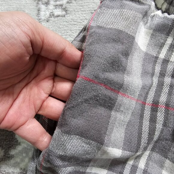 Men's Grey Plaid Pajama Pants, XXL, Drawstring, Old Navy - Picture 2 of 11